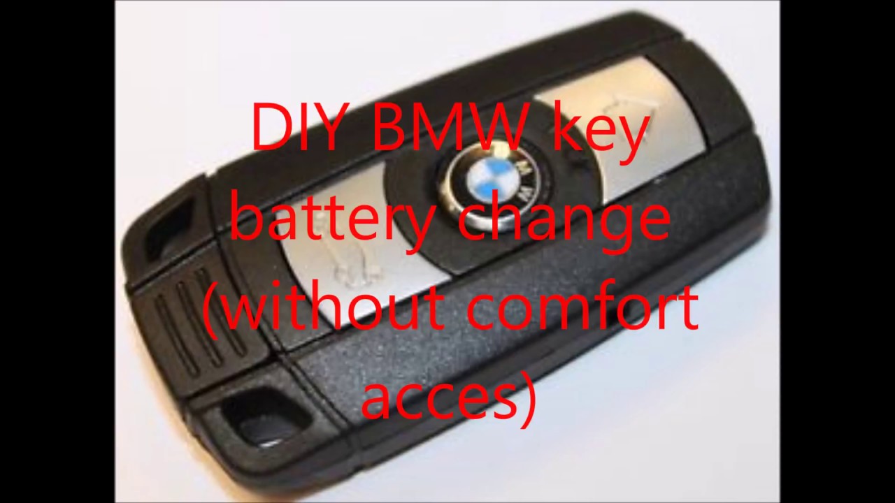how to program bmw key fob e90 battery